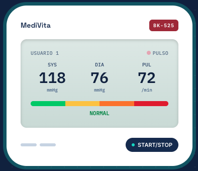 Monitor de Presión Arterial MediVita BK-525 – Brazo Superior